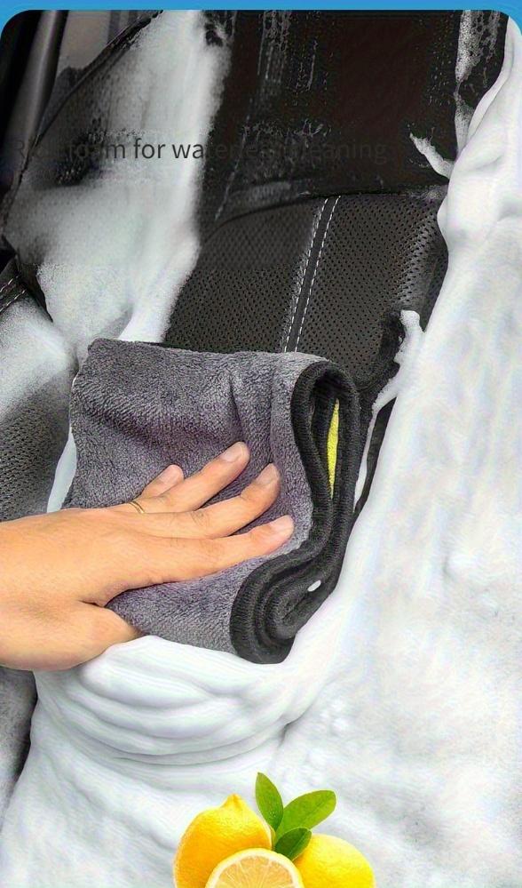 Multi-purpose foam cleaner for car interiors